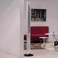 Thumbnail photo of Megaron Led Floor Lamp 3000K Polished Aluminum - Shade Lamps - Gianfranco Frattini - Silver