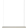 Thumbnail photo of Linear Pendant Lamp / 87.2 cm Grey - Pendant Lamps - Thomas Bentzen - Grey