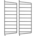 Thumbnail photo of String Wall Rack 50x20, Black, 2-pack - Shelving - Nils Strinning - Black - Metal