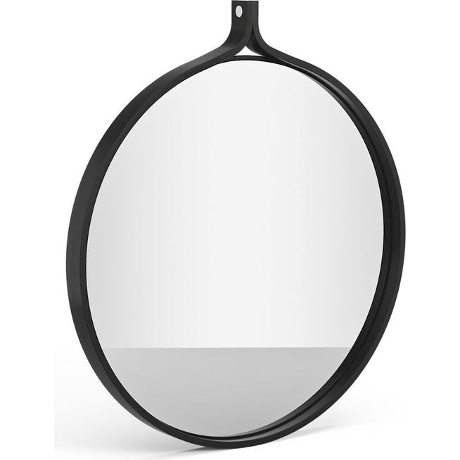 Photo of Comma Mirror Round Ø52 Cm Ash