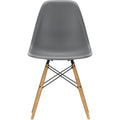 Eames Plastic Chair Dsw - 56 Granite Grey - Ash Honey Tone - Matstolar - Charles & Ray Eames - Grå - Metall/trä/plast