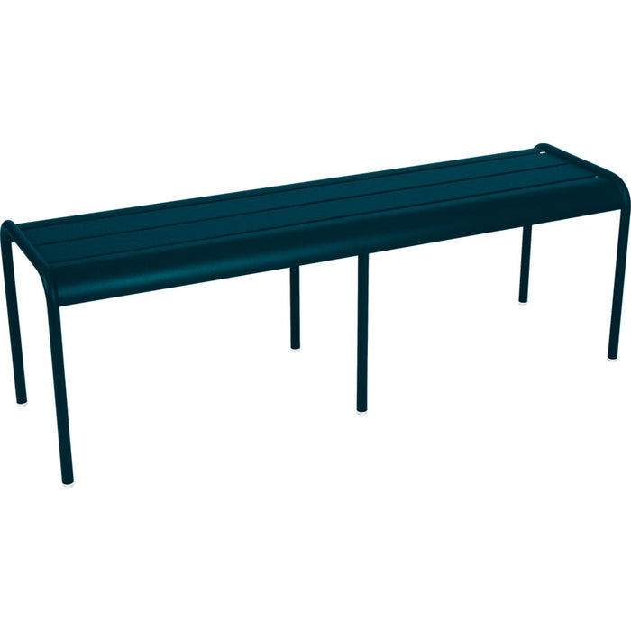 Photo of Luxembourg 3/4 Seater Bench Acapulco Blue 21 - Garden Benches - Frédéric Sofia - Blue - Metal