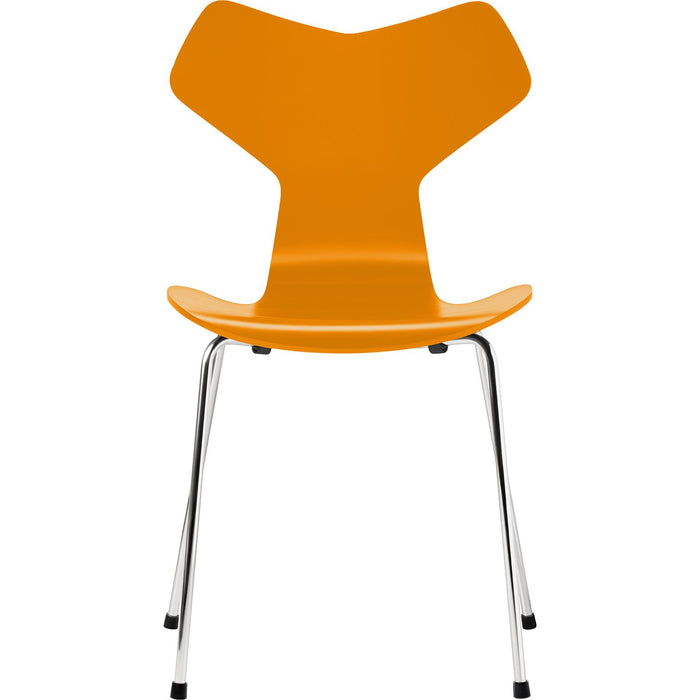 Photo of 3130 Grand Prix Chair | Lacquered | Chromed Steel Base