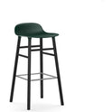 Form Bar Stool 75 Cm Black Oak