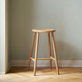 Thumbnail photo of J27c Counter Bar Stool Oak Nature Lacquered