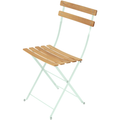 Thumbnail photo of Bistro Chair Natural Ice Mint A7 - Garden Chairs - Blue - Metal/Wood