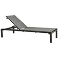 Relax Sun Lounger, Grey - Sun loungers & sun loungers - Cane-line Design Team - Metal