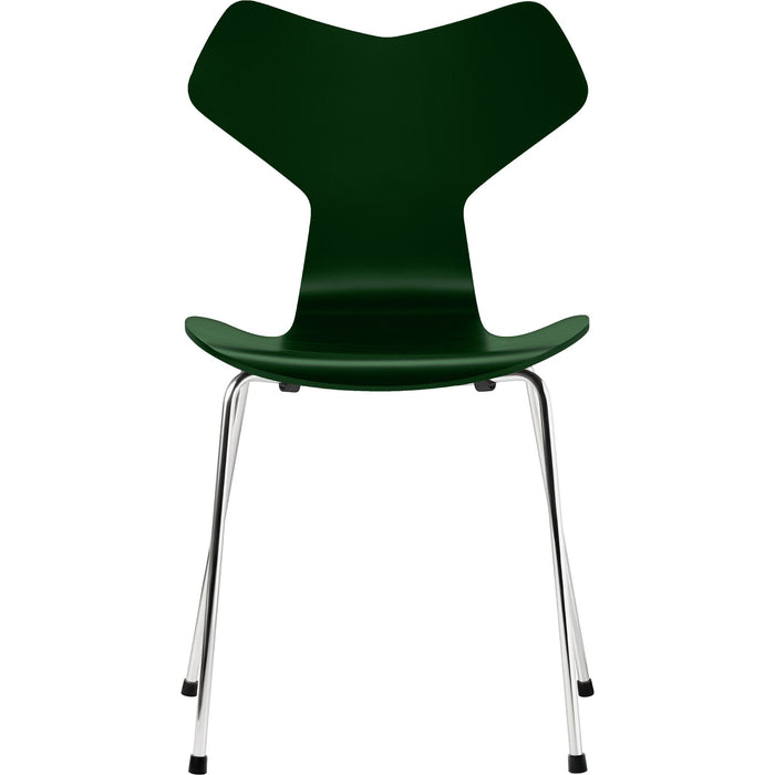 Photo of 3130 Grand Prix Chair - Lacquered - Chromed Steel Base