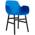 Form Armchair Wood - Spisebordsstol - Black Oak / 3