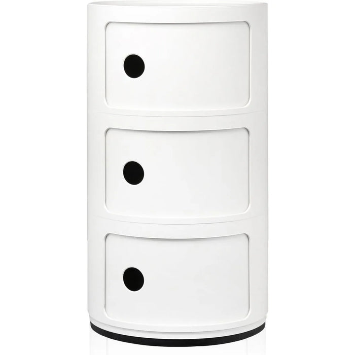Photo of Modular 4967 White 3 Compartments - Hurtsar - Anna Castelli Ferrieri - Vit - Plast