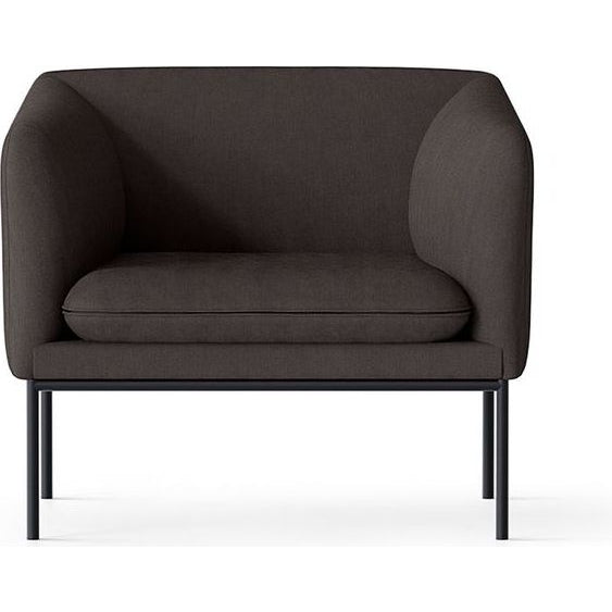 Photo of Turn 1-seater - Lænestol - Black - Steelcut Trio - Dark Brown - W80 X H73,5 X D75,5 X Sh42 Cm