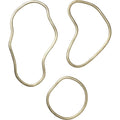 Thumbnail photo of Pond Trivets  - Bordskåner - Brass - Set Of 3