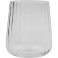 Thumbnail photo of Grooved glass set of 4