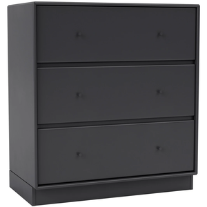 Photo of Carry Dresser, Plinth H7 cm - Anthracite - Dressers - Peter J. Lassen - Black - Wood