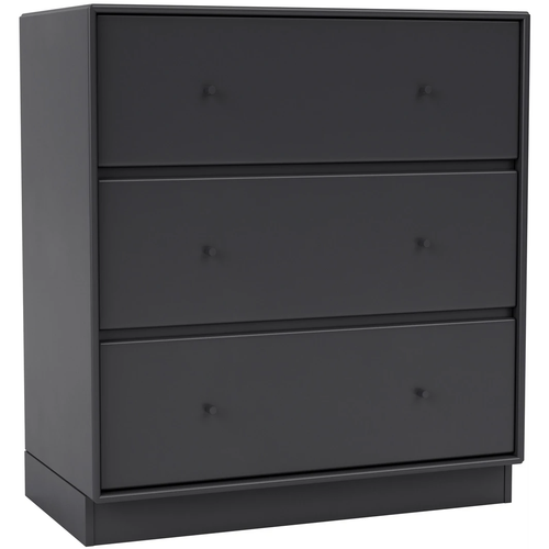 Photo of Carry Dresser, Plinth H7 cm - Anthracite - Dressers - Peter J. Lassen - Black - Wood
