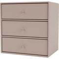 Thumbnail photo of Mini 1007 - Mushroom - Shelving System - Beige - Mdf