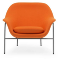 Thumbnail photo of Drape Chair Low - Lænestol - Remix / Grey Steel - H85 X W93 X D81 X Sh43 Cm