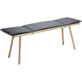 Thumbnail photo of Georg Bench Untreated - Benches - Christina Liljenberg Halstrøm - Leather/wood/wool