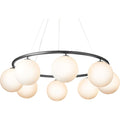 Thumbnail photo of Miira 8 Circular Chandelier Rock