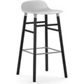 Thumbnail photo of Form Bar Stool 75 Cm Black Oak