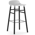 Form Bar Stool 75 Cm Black Oak