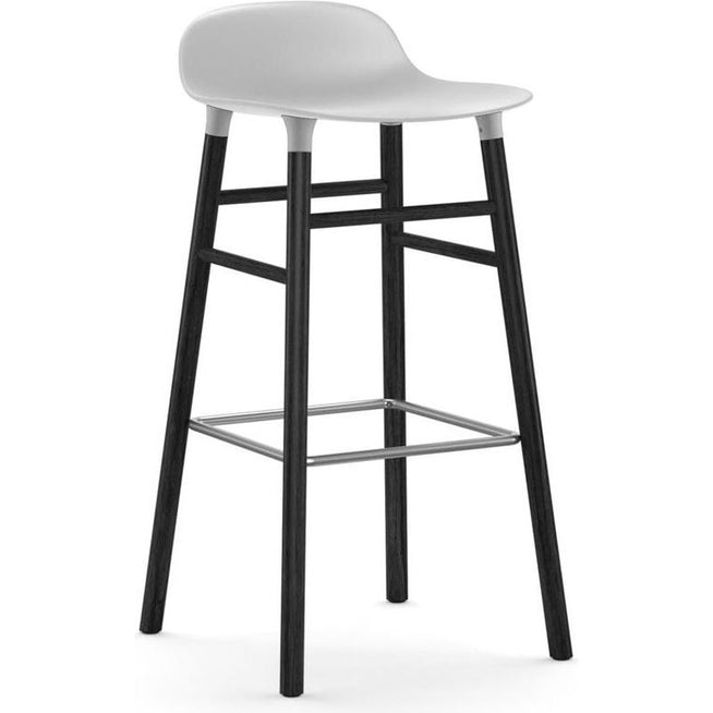 Photo of Form Bar Stool 75 Cm Black Oak