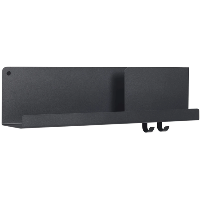 Photo of Folded Shelves Medium, Black - Vägghyllor - Johan Van Hengel