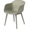 Thumbnail photo of Fiber Armchair Recycled - Wood Base