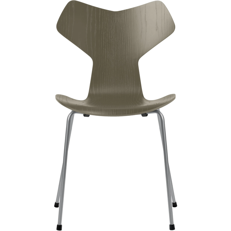 Photo of 3130 Grand Prix Chair | Ash Veneer | Silver Grey Base