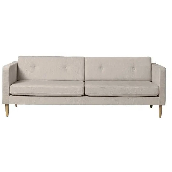 Firhøj 3 seater sofa L: 228 cm - Tangent/beige