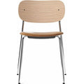 Thumbnail photo of Co Armchair - Chrome - Natural Oak/dakar 0250 - Dining Chairs - Metal/wood