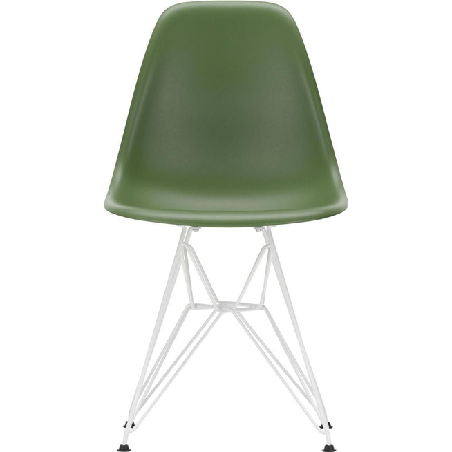 Photo of Eames Plastic Chair Dsr - 48 Forest - White Base - Matstolar - Charles & Ray Eames - Grön - Metall/plast