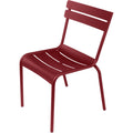 Thumbnail photo of Luxembourg Chair Chili 43 - Garden Chairs - Frédéric Sofia - Red - Metal