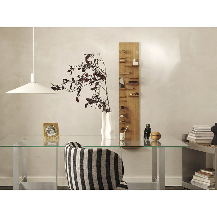 Photo of Parade Shelf - Hylde - Parade Shelf - Cashmere - W26.5 X D12 X H140 Cm