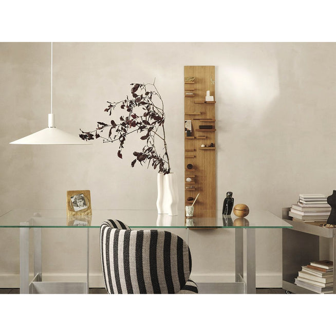 Photo of Parade Shelf - Hylde - Parade Shelf - Cashmere - W26.5 X D12 X H140 Cm