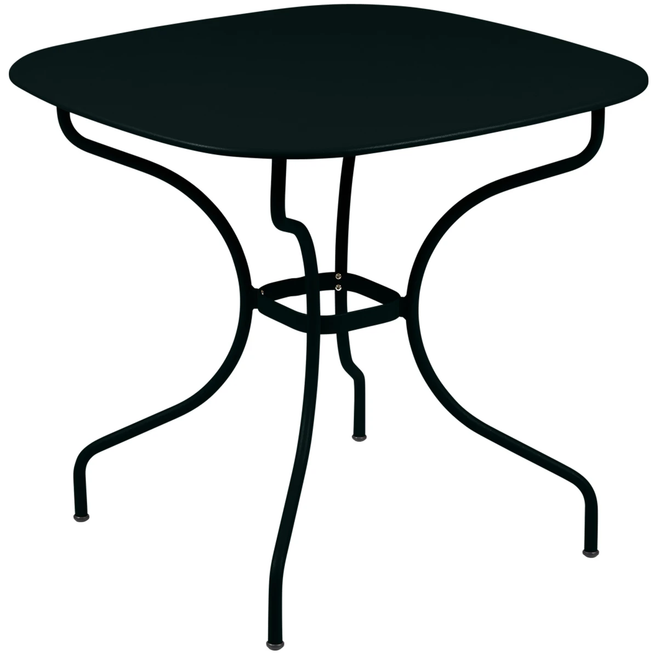 Photo of Opera+ Carronde Table 82 X 82, Liquorice - Matbord Utomhus - Svart - Metall