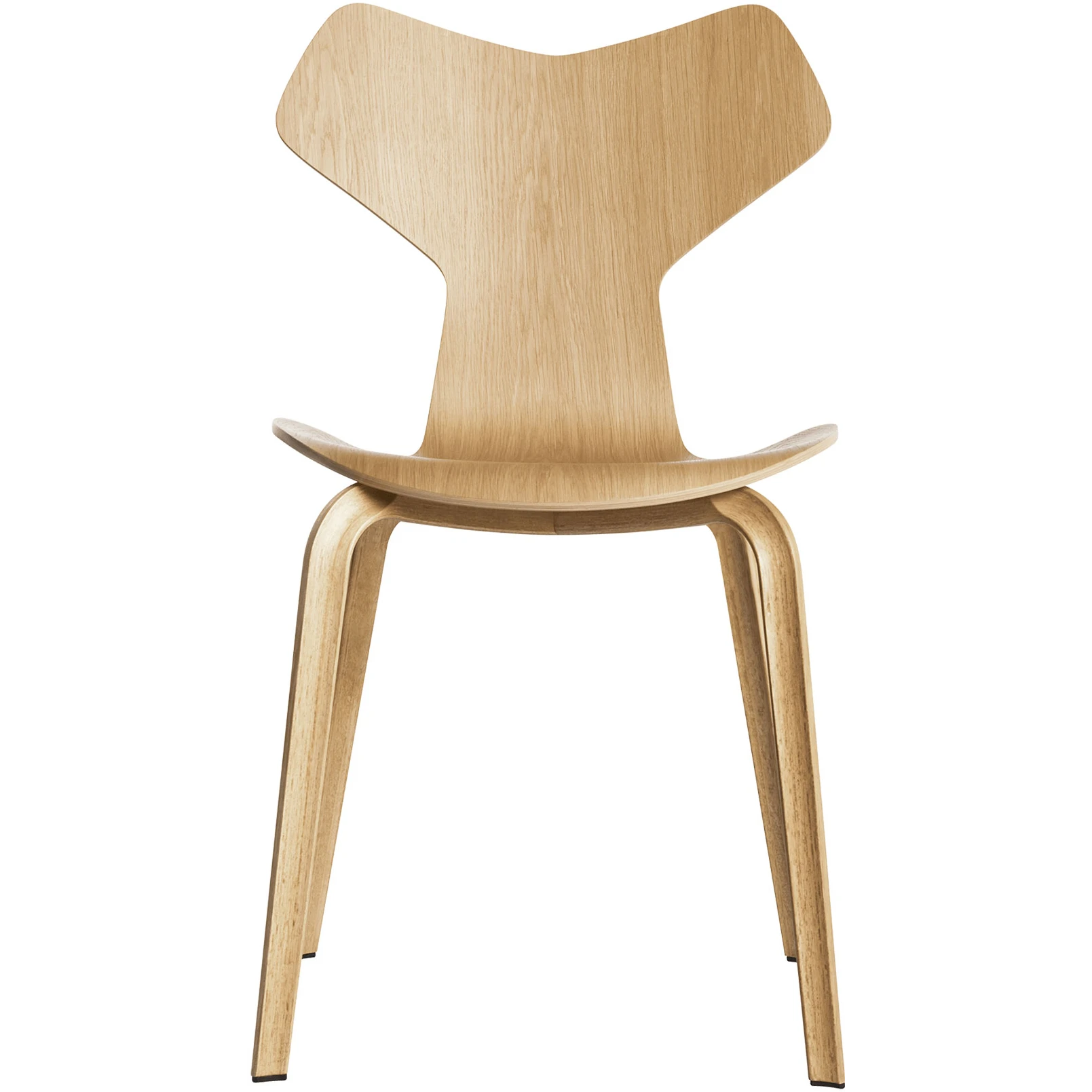 4130 Grand Prix, Oak veneer - Arne Jacobsen - Wood-coloured - Metal/wood