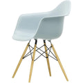 Thumbnail photo of Eames Plastic Armchair DAW - 23 Ice Grey - Golden Maple - Dining Chairs - Metal/Wood/Plastic