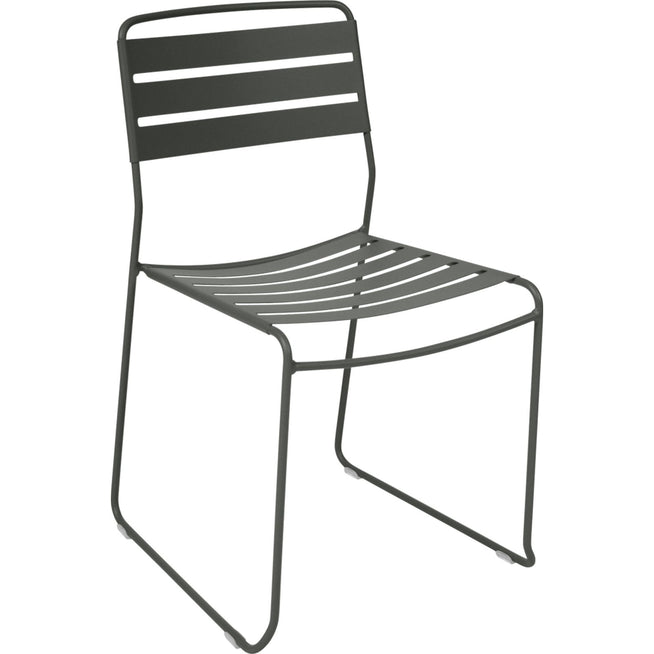 Photo of Surprising Chair, Rosemary - Outdoor dining chairs - Harald Guggenbichler - Green - Metal