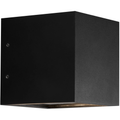 Thumbnail photo of Cube Xl Up/down, Black, 2x7,2w Led, Ip54, 3000k - Vägglampor - Ronni Gol - Svart