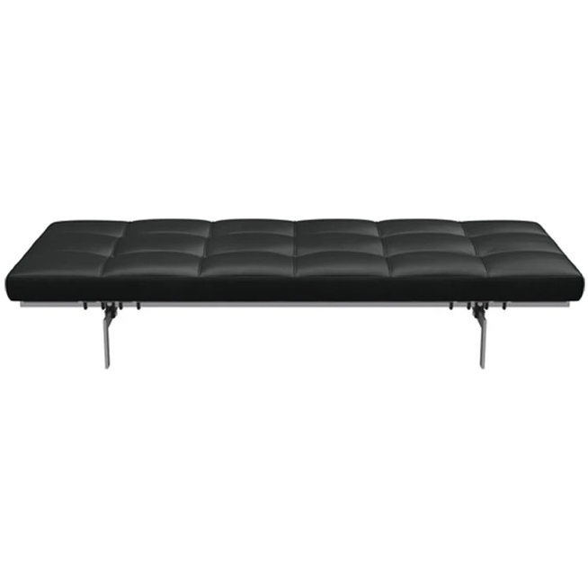 Photo of Pk80 Dagbädd Leather Grace Black 190 Cm