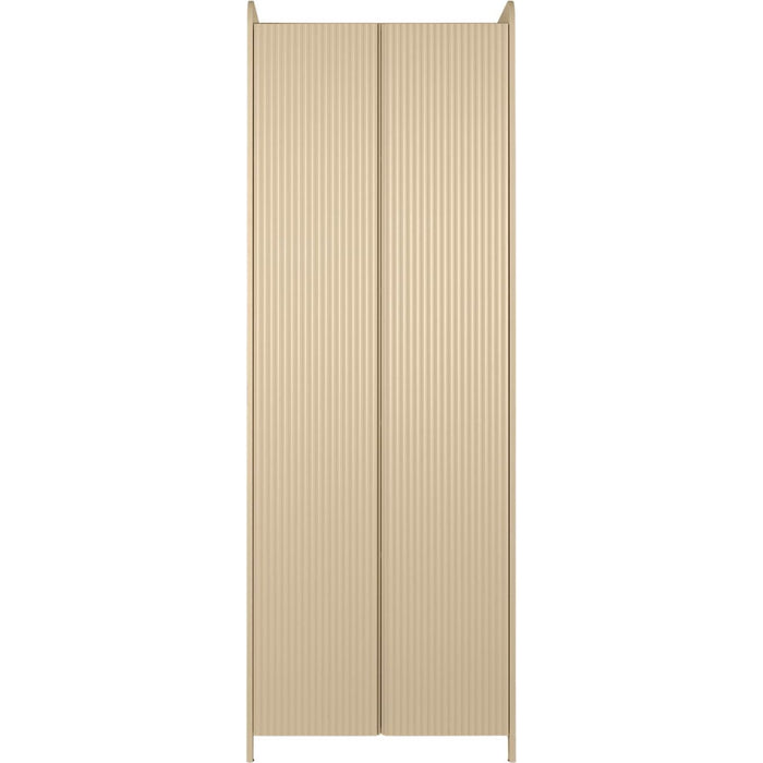Photo of Sill Cupboard - Skab - Tall - Cashmere - W70 X H200 X D40 Cm