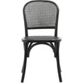Thumbnail photo of Wicky Chair with Wicker - Black