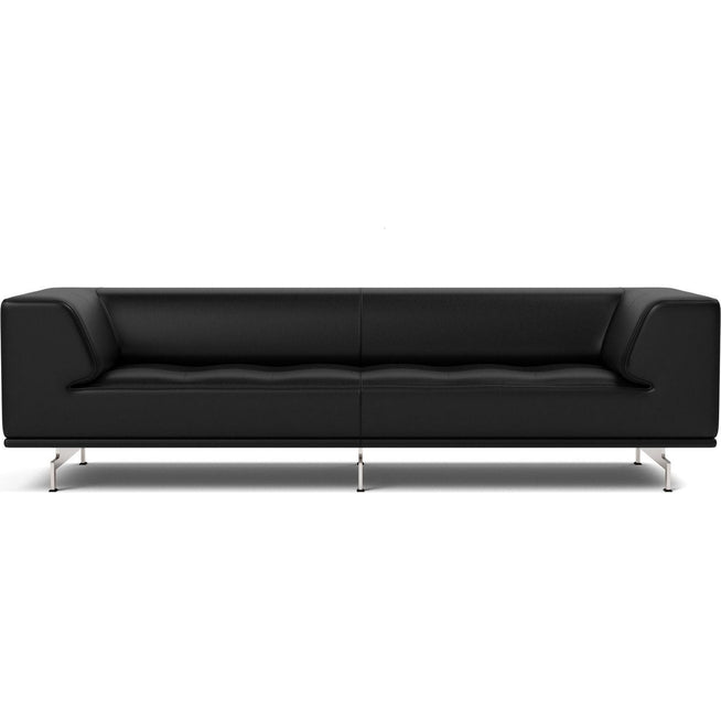 Photo of 4511 Delphi 3. Pers sofa L: 240 cm - Cognac 370/brushed aluminium
