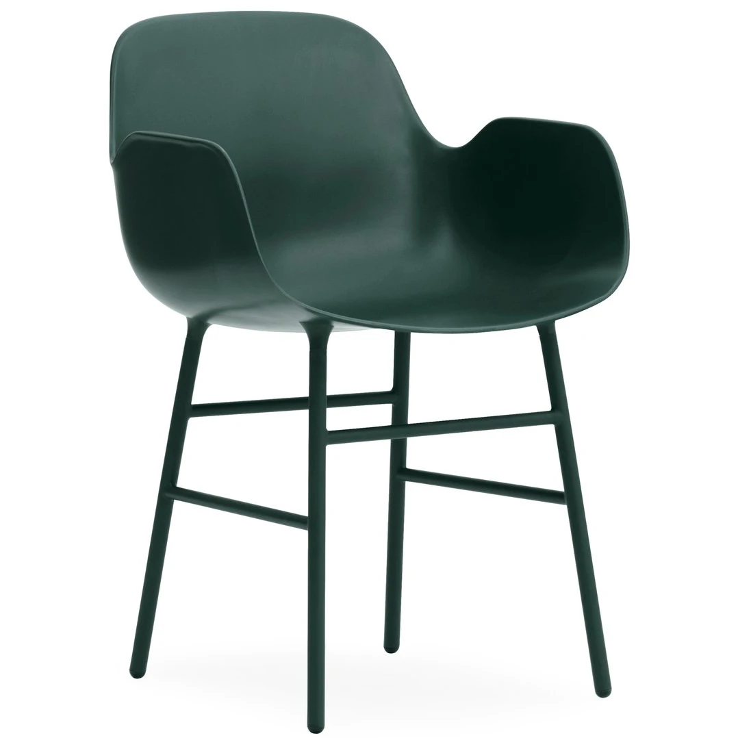 Form Armchair Metal Legs