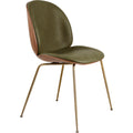 Thumbnail photo of Beetle Dining Chair, Front Upholstered, Conic Base
