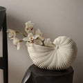 Thumbnail photo of Shell Pot - Urtepotte - Off-white - W31 X H21 X D15 Cm