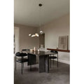 Thumbnail photo of Florii 5 Linear Pendant Light Dark Bronze/white