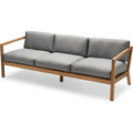 Thumbnail photo of Virkelyst 3- Seater Sofa, Teak, Ash - Utomhussoffor - Says Who