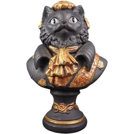 Cat Bust Figurine